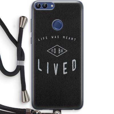 To be lived: Huawei P Smart (2018) Transparant Hoesje met koord