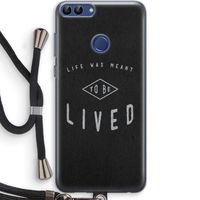 To be lived: Huawei P Smart (2018) Transparant Hoesje met koord