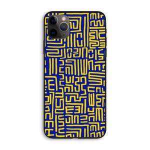 Majorelle Blue Print: iPhone 11 Pro Max Biologisch afbreekbaar hoesje