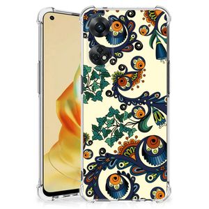 Anti Shock Case OPPO Reno8 T 4G Barok Flower