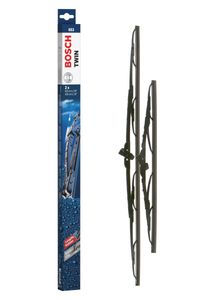 Bosch ruitenwissers Twin 653 - Lengte: 650/400 mm - set wisserbladen voorzijde 653