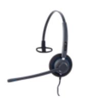 Alcatel-Lucent Enterprise AH 21 U On Ear headset Telefoon Kabel Zwart Ruisonderdrukking (microfoon)