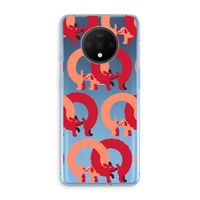 Dogs: OnePlus 7T Transparant Hoesje Dogs: OnePlus 7T Transparant Hoesje