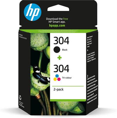 HP 304 Combo pack zwart & kleur