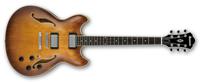 Ibanez AS73-TBC gitaar Akoestische-elektrische gitaar Semi-akoestisch 6 snaren Bruin, Hout - thumbnail