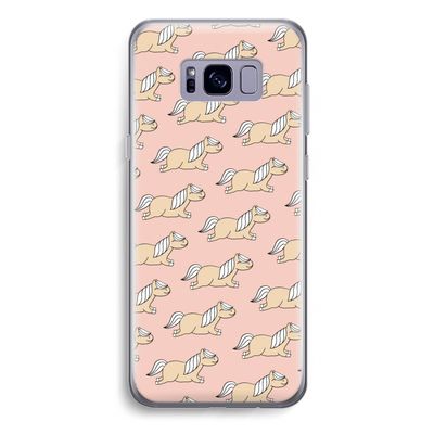 Ponys: Samsung Galaxy S8 Plus Transparant Hoesje