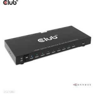 CLUB3D 1 to 8 HDMI Splitter Full 3D and 4K60Hz(600MHz)