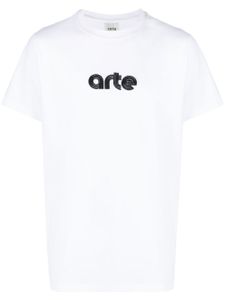 ARTE T-shirt met logoprint - Wit