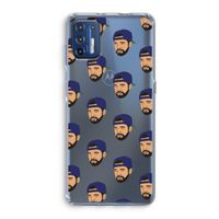 Drake Away: Motorola Moto G9 Plus Transparant Hoesje