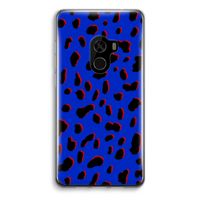 Blue Leopard: Xiaomi Mi Mix 2 Transparant Hoesje