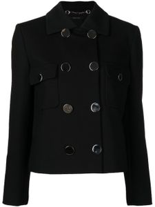 Gucci veste à boutonnière croisée - Noir