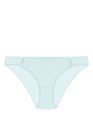 ERES culotte Enora Soyeuse à taille basse - Bleu