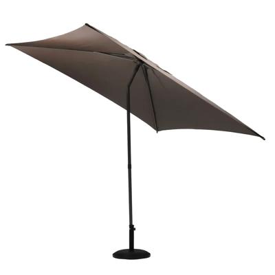 Hespiride tuin Parasol Joya - taupe - D250 x H229 cm - Steel 38 mm
