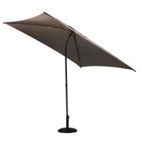 Hespiride tuin Parasol Joya - taupe - D250 x H229 cm - Steel 38 mm