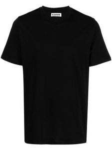 Jil Sander t-shirt à col rond - Noir