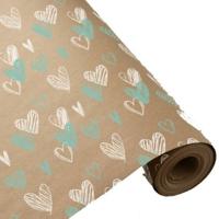 Cadeaupapier Wonder Wrapper Rol 70 m Hartjes
