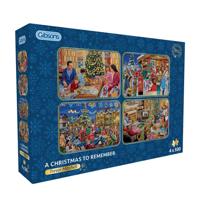 A Christmas to Remember Puzzel 4x 500 Stukjes