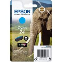 Epson C13T24224012 4.6ml 360pagina's Cyaan inktcartridge Epson C13T24224012 4.6ml 360pagina's Cyaan inktcartridge