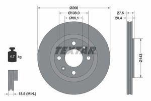 Remschijf 92048103