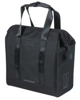 Basil Fietsshopper grand mik hooks 23l 12 x 35 x 35 cm - zwart