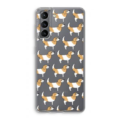Doggy: Samsung Galaxy S21 Transparant Hoesje