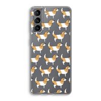 Doggy: Samsung Galaxy S21 Transparant Hoesje