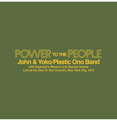 John & Yoko, The Plastic Ono Band, Elephant&apos;s Memory - Power To The People: Live at the One To One Concert, New York City, 1972 (Geel Vinyl) (Record Store Day 2025) 12" Vinyl