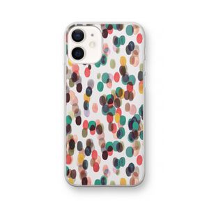 Tropical Dots: iPhone 12 Transparant Hoesje
