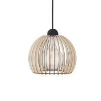 Hanglamp hout 'Chino 30' Nordlux tafel kooilamp 30 cm Hanglamp hout 'Chino 30' Nordlux tafel kooilamp 30 cm