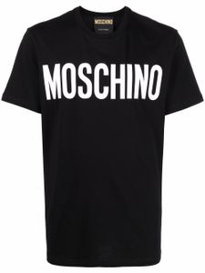 Moschino t-shirt à logo imprimé - Noir