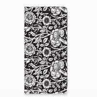 Nokia 3.1 (2018) Smart Cover Black Flowers