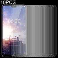 10 stuks 0 26 mm 9H 2.5D getemperd glas Film voor Nokia X 6