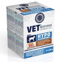 VET RESPONSE Hypoallergenic Duck - nat kattenvoer - 4x85g