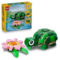 LEGO Creator 3-in-1 31377 Schildpad en waterlelie - Bouwspeelgoed voor kinderen vanaf 7 jaar