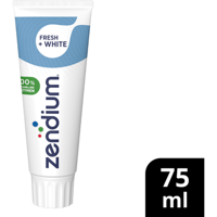 Zendium Tandpasta Fresh+White 75 ml bij Jumbo