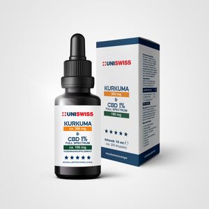 Kurkuma & CBD full spectrum 1%