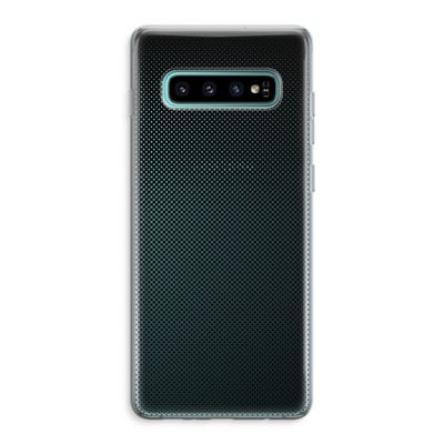 Musketon Halftone: Samsung Galaxy S10 Plus Transparant Hoesje