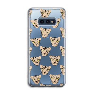 Tijger: Samsung Galaxy S10e Transparant Hoesje