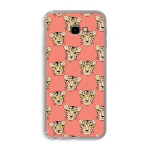 Tijger: Samsung Galaxy J4 Plus Transparant Hoesje