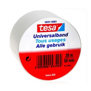 1x Tesa isolatietape voor kabels en draden 20 mtr x 5 cm