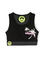 Barrow kids haut sans manches à logo imprimé - Noir