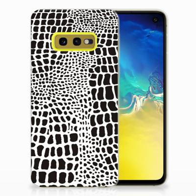 Samsung Galaxy S10e | TPU Hoesje | Slangenprint