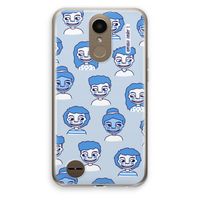 Gezichtjes: LG K10 (2017) Transparant Hoesje