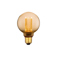 Lichtbron stepdim. Amber kooldraad E27 G80