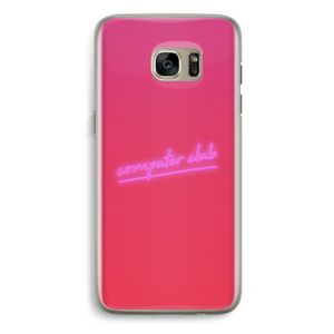 Vice Glow: Samsung Galaxy S7 Edge Transparant Hoesje