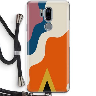 Noor A: LG G7 Thinq Transparant Hoesje met koord