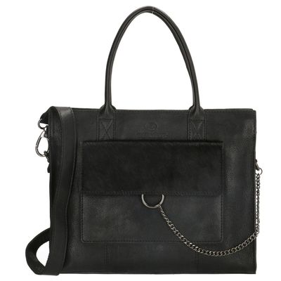 MICMACBAGS MENDOZA HANDTAS ZWART