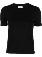 Lacoste t-shirt à patch logo - Noir