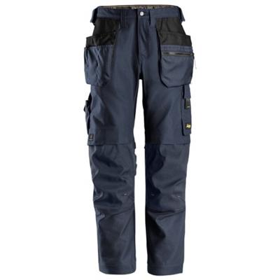Snickers Workwear 6224 Canvas+ werkbroek met holsterzakken blauw - maat 48