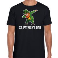 St. Patricks day t-shirt - zwart - voor heren - St. Patricks dab - Ierse feest kleding